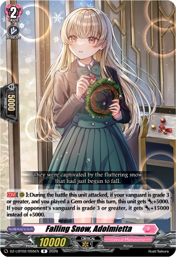 Falling Snow, Adolmietta Falling Snow, Adolmietta