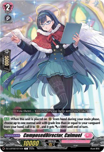 ComposedDirector, Calmuel ComposedDirector, Calmuel