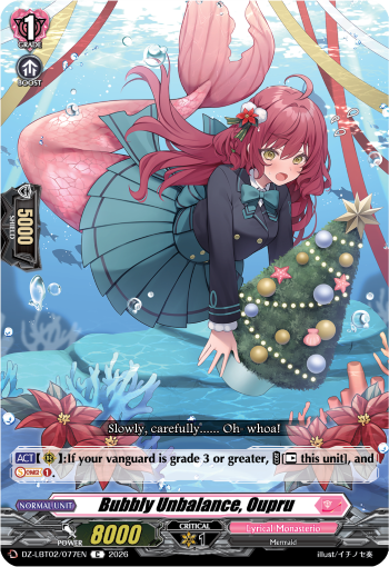 Bubbly Imbalance, Oupru Bubbly Imbalance, Oupru