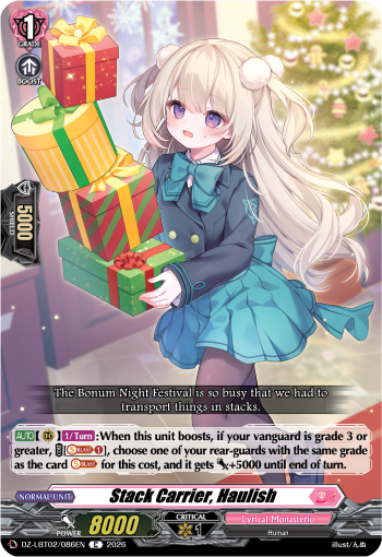 Stack Carrier, Haulish