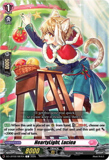 HeartyLight, Luciea HeartyLight, Luciea