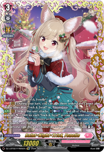 Sa!nt×N!ght×Tr!ck, Fenelle