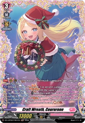 Craft Wreath, Courorone