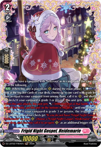 Frigid Night Gospel, Heidemarie Frigid Night Gospel, Heidemarie