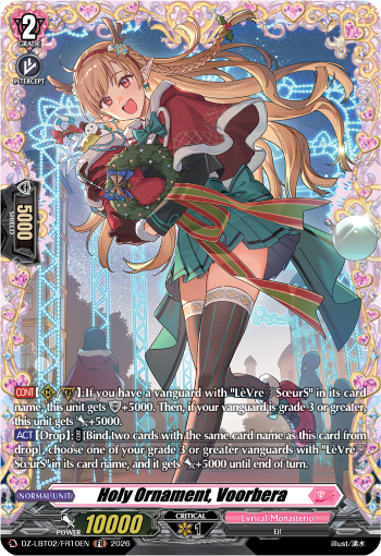 Holy Ornament, Voorbera