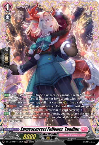 Earnescorrect Follower, Tuadine Earnescorrect Follower, Tuadine