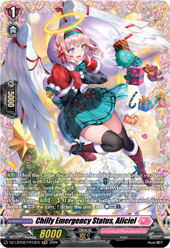 Chilly Emergency Status, Aliciel Chilly Emergency Status, Aliciel