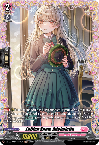 Falling Snow, Adolmietta