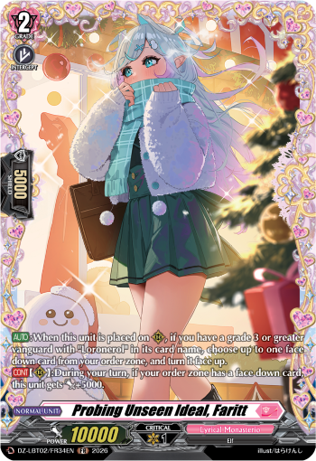 Probing Unseen Ideal, Faritt