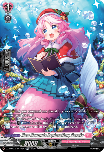 New Grounds Exploration, Sereia New Grounds Exploration, Sereia