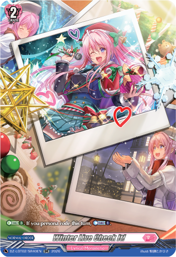 Winter Live Check It! Winter Live Check It!