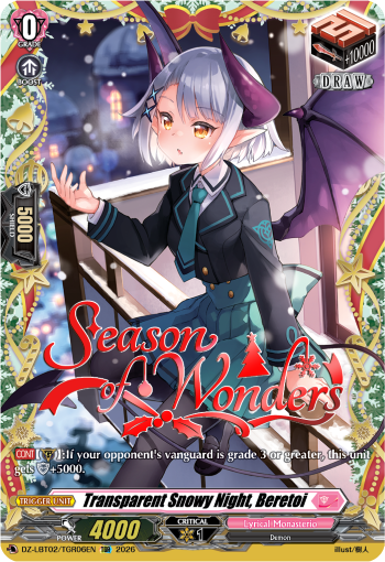 Transparent Snowy Night, Beretoi