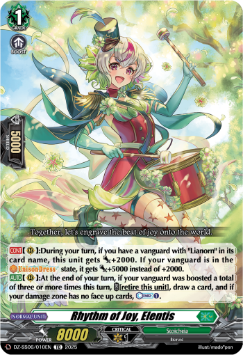 Rhythm of Joy, Elentis