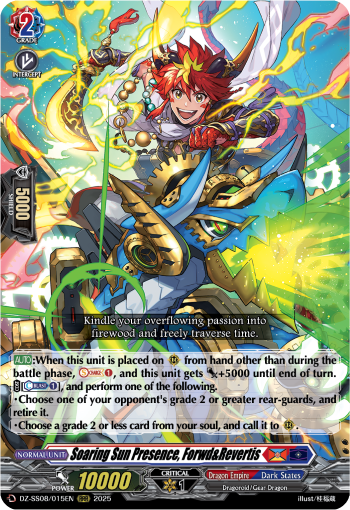 Soaring Sun Presence, Forwd&Revertis
