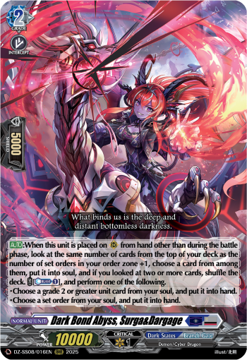Dark Bond Abyss, Surga&Dargage