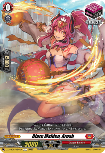 Blaze Maiden, Arush Blaze Maiden, Arush