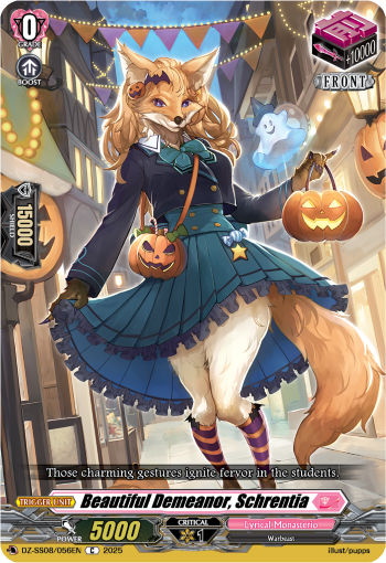 Beautiful Demeanor, Schrentia Beautiful Demeanor, Schrentia