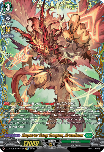 Emperor Fang Dragon, Growleon Emperor Fang Dragon, Growleon
