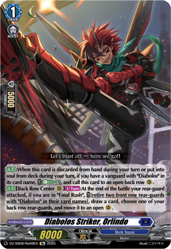 Diabolos Striker, Orlindo Diabolos Striker, Orlindo