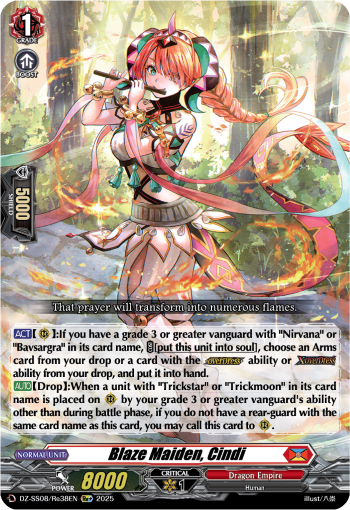 Blaze Maiden, Cindi Blaze Maiden, Cindi