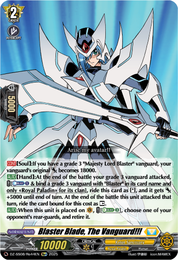 Blaster Blade, The Vanguard!!! Blaster Blade, The Vanguard!!!