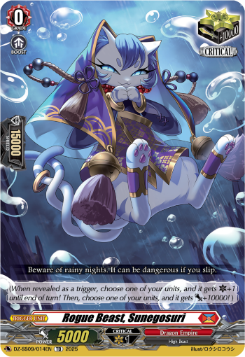 Rogue Beast, Sunegosuri