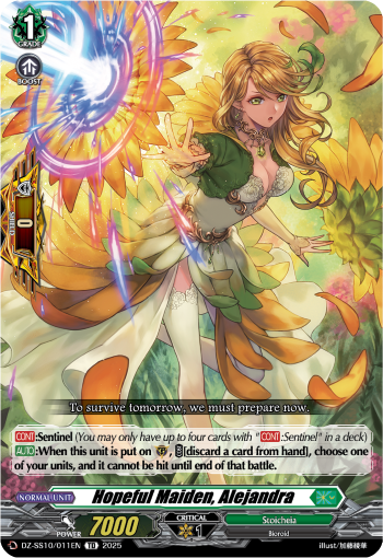 Hopeful Maiden, Alejandra
