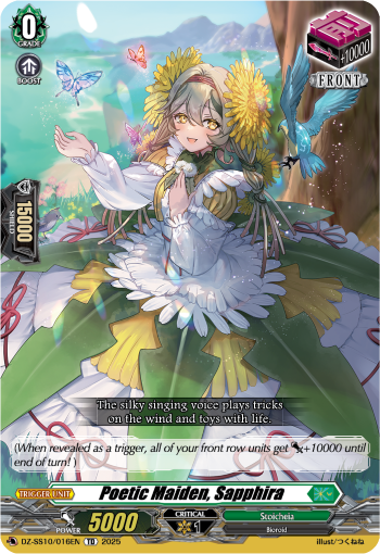 Poetic Maiden, Sapphira Poetic Maiden, Sapphira