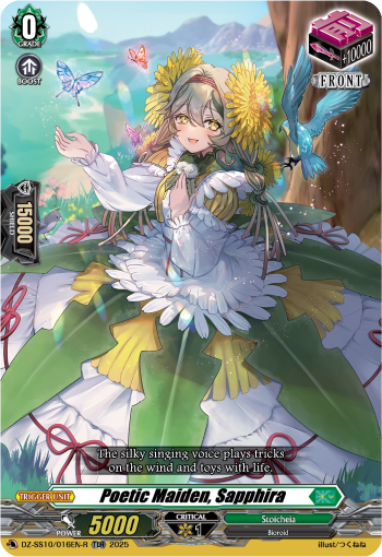 Poetic Maiden, Sapphira Poetic Maiden, Sapphira