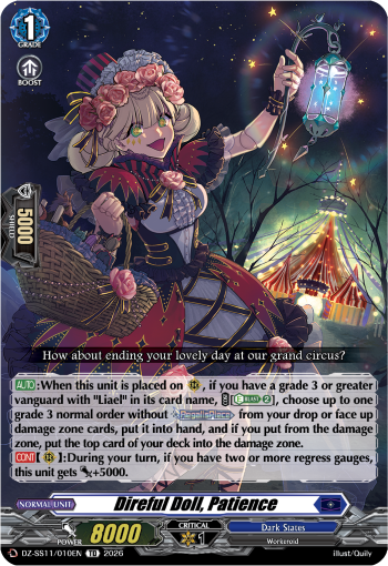 Direful Doll, Patience