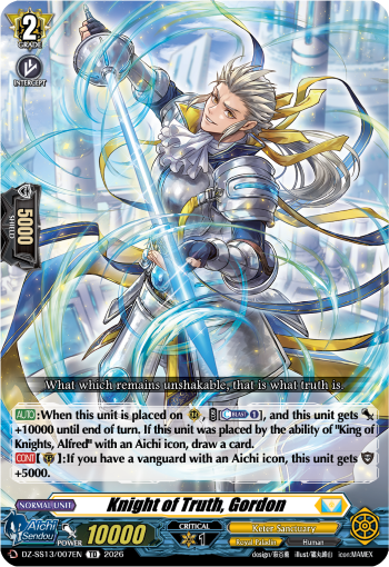 Knight of Truth, Gordon