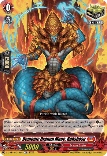 Demonic Dragon Mage, Rakshasa Demonic Dragon Mage, Rakshasa