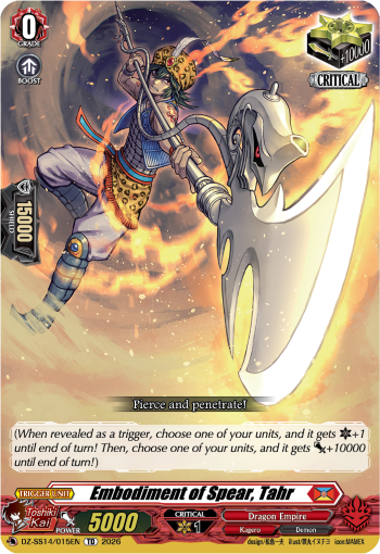 Embodiment of Spear, Tahr