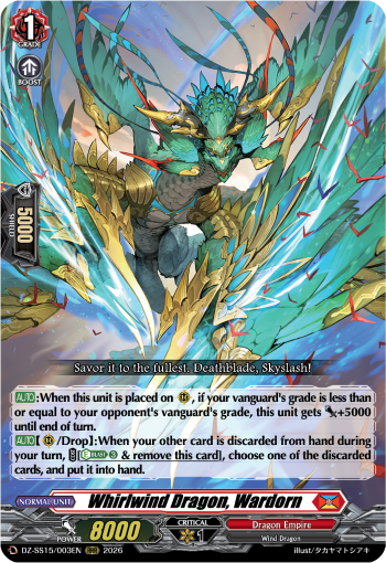 Whirlwind Dragon, Wardorn