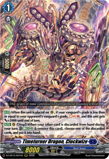 Timeturner Dragon, Clockwize