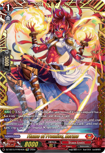Flame of Promise, Aermo Flame of Promise, Aermo