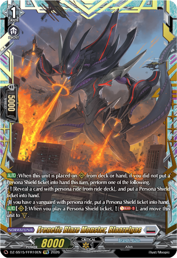 Frenetic Blaze Monster, Blaazelgas