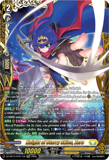 Knight of Starry Skies, Zero