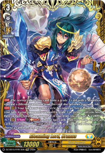 Gleaming Lord, Uranus