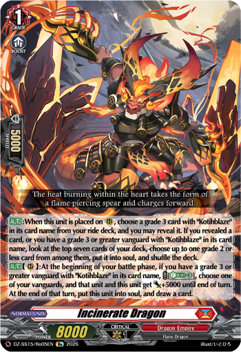 Incinerate Dragon Incinerate Dragon