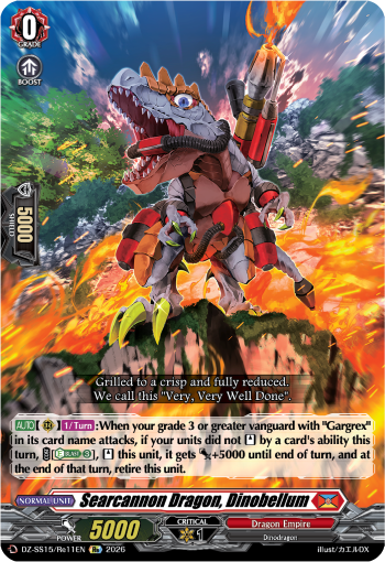 Searcannon Dragon, Dinobellum