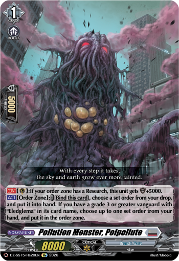 Pollution Monster, Polpollute Pollution Monster, Polpollute
