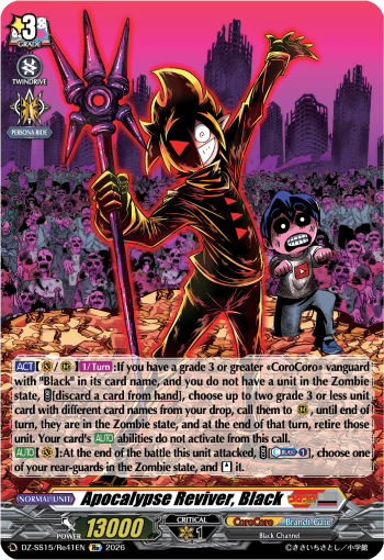 Apocalypse Reviver, Black