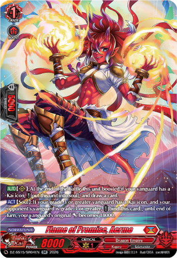 Flame of Promise, Aermo Flame of Promise, Aermo
