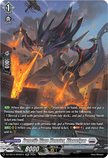 Frenetic Blaze Monster, Blaazelgas