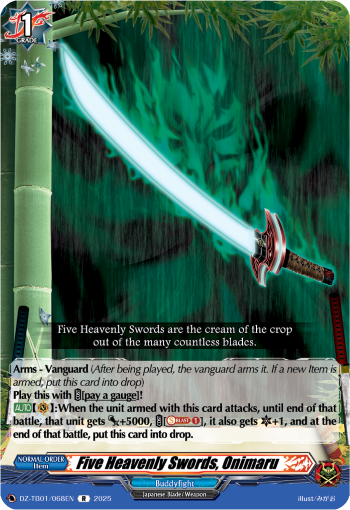 Five Heavenly Swords, Onimaru Five Heavenly Swords, Onimaru