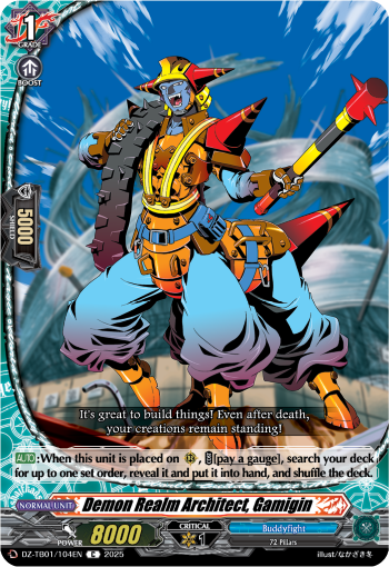 Demon Realm Architect, Gamigin