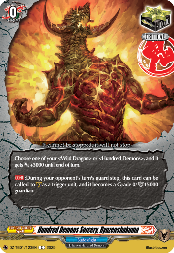 Hundred Demons Sorcery, Ryuzenshakuma