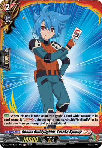 Genius Buddyfighter, Tasuku Ryuenji Genius Buddyfighter, Tasuku Ryuenji