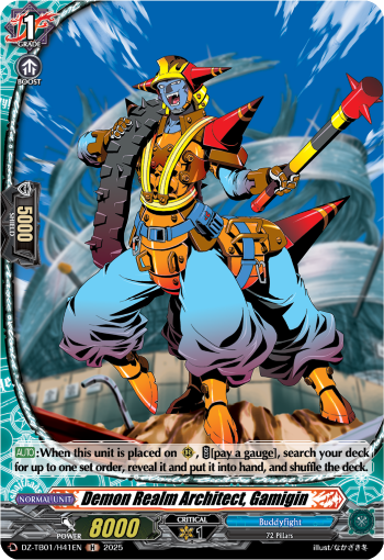 Demon Realm Architect, Gamigin